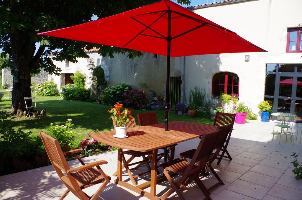 Le Logis De La Poupeliere Bed and Breakfast Vouhé Eksteriør billede